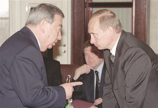 بوتين وبريماكوف 